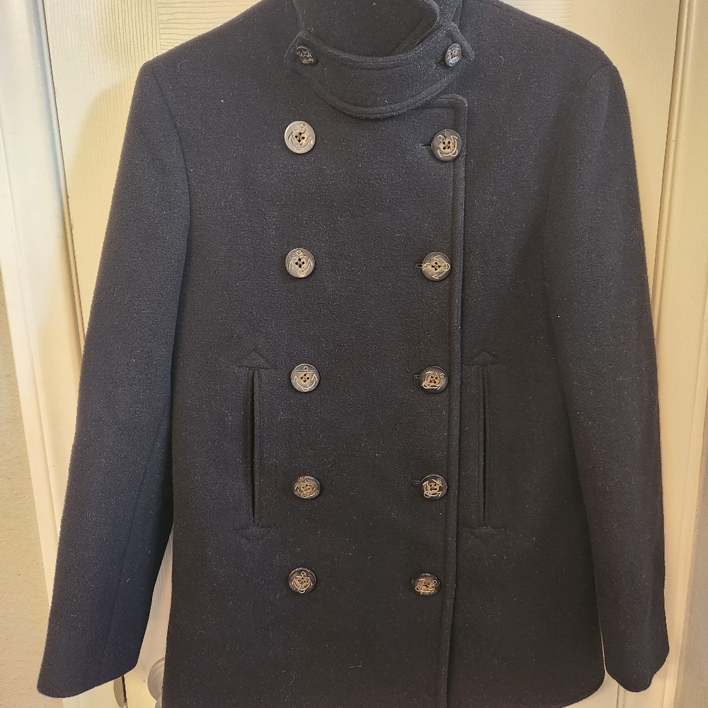 Ralph lauren blue label wool coat size 6 - Picture 3 of 11